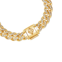 Diamond Cuban Link Bracelet (9mm)