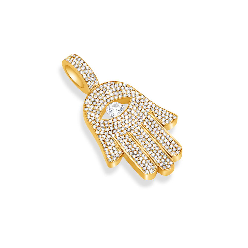 Baby Hamsa Piece (Blessings, Fully Iced)