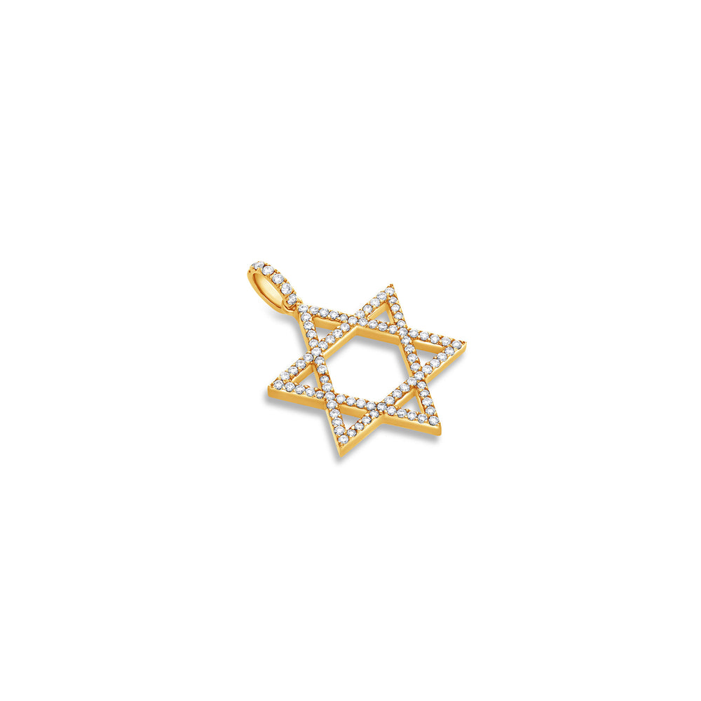 Milli Star of David Piece (Fully Iced)