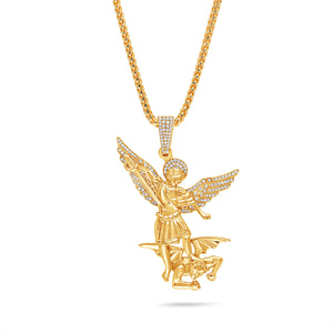 Baby Saint Michael Arch Angel Piece (Partially Iced)