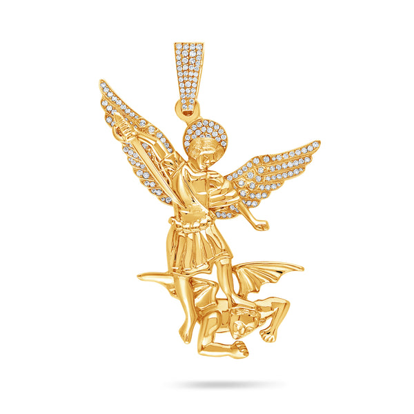 Baby Saint Michael Arch Angel Piece (Partially Iced)