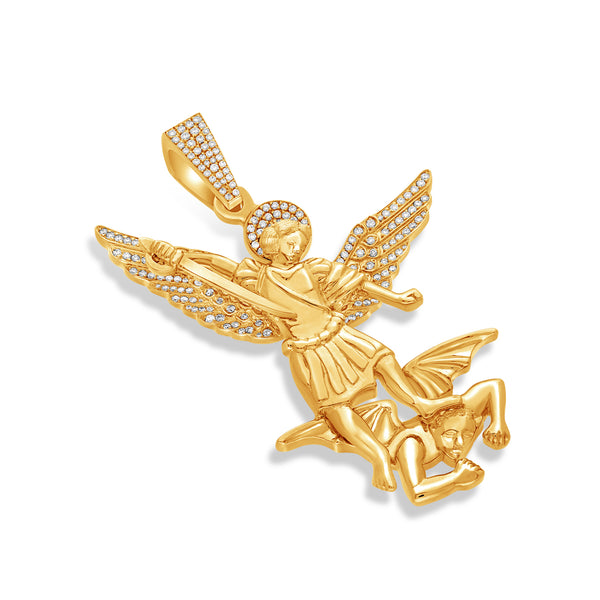 Baby Saint Michael Arch Angel Piece (Partially Iced)