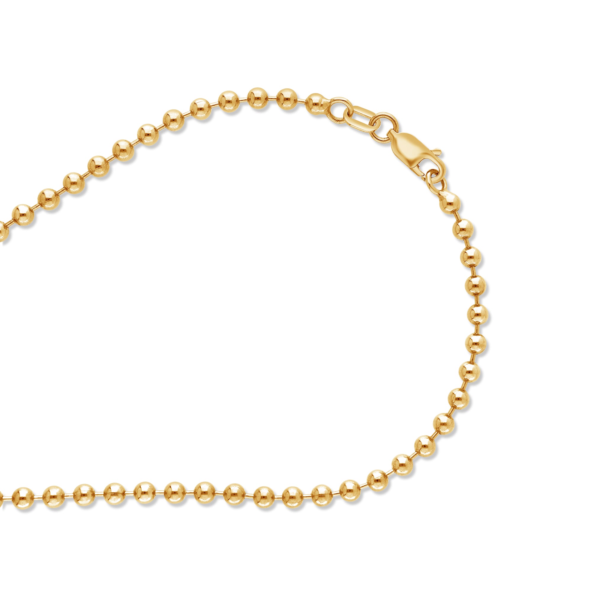 Gold Ball Chain (3.0mm)