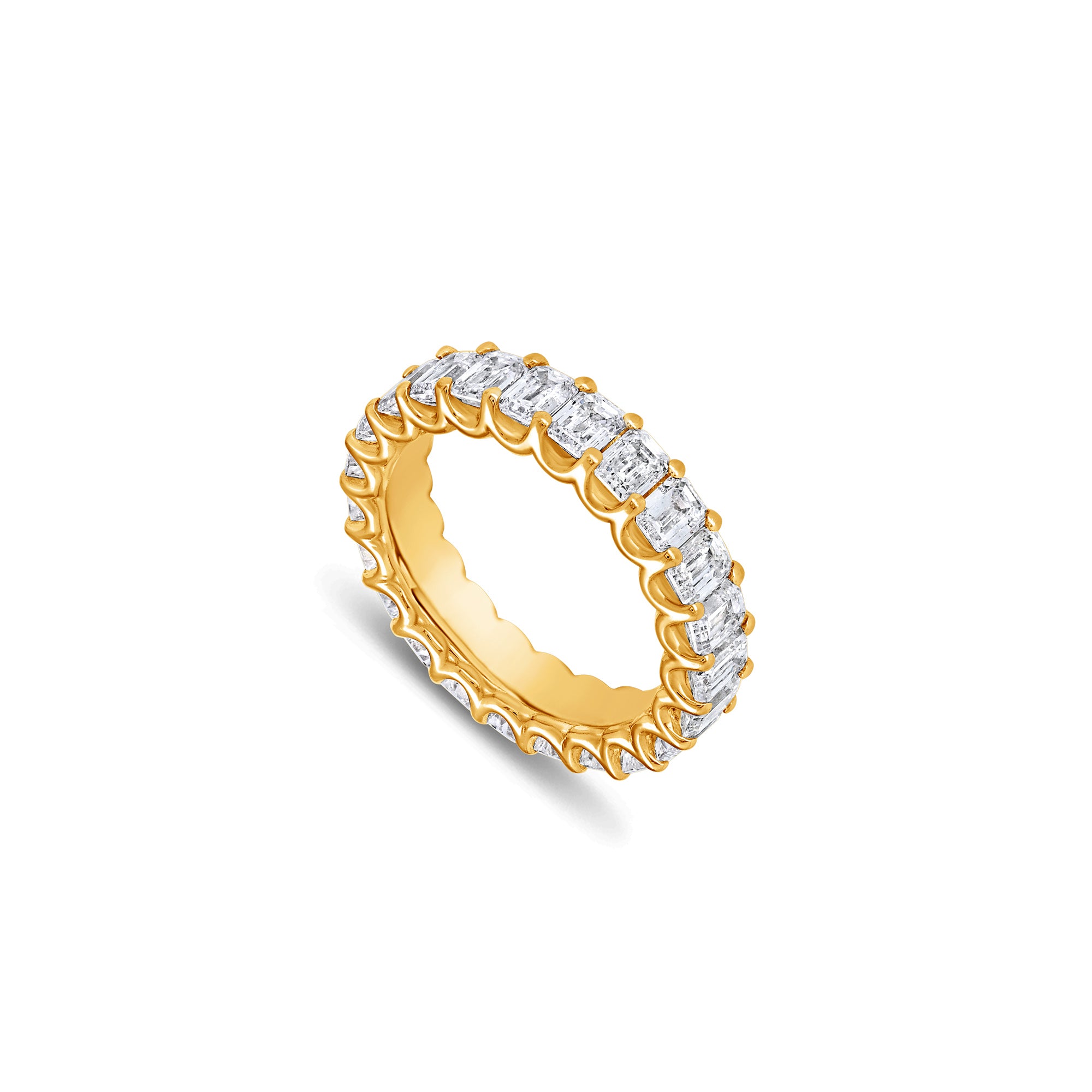 Céleste Eternity Ring (Emerald)