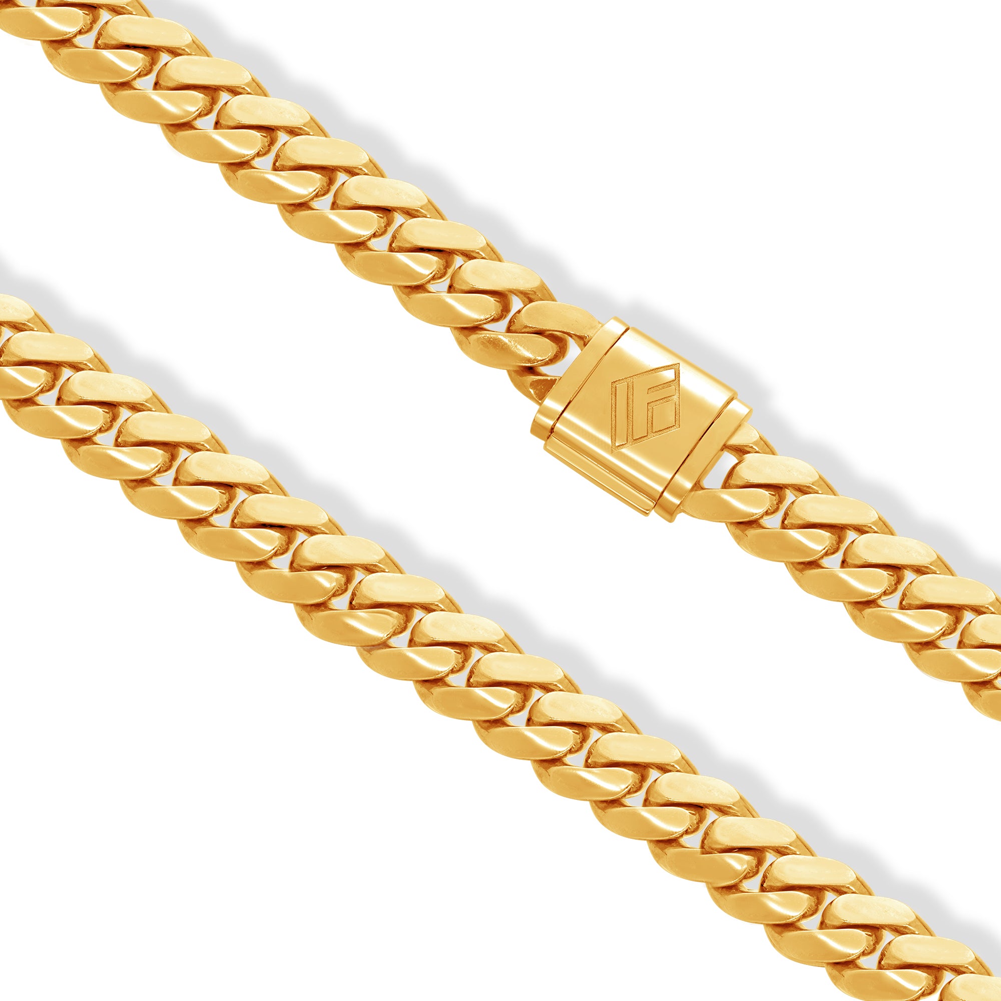 Gold Cuban Link Chain (11mm)