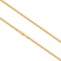 Gold Cuban Link Chain (3.2mm)