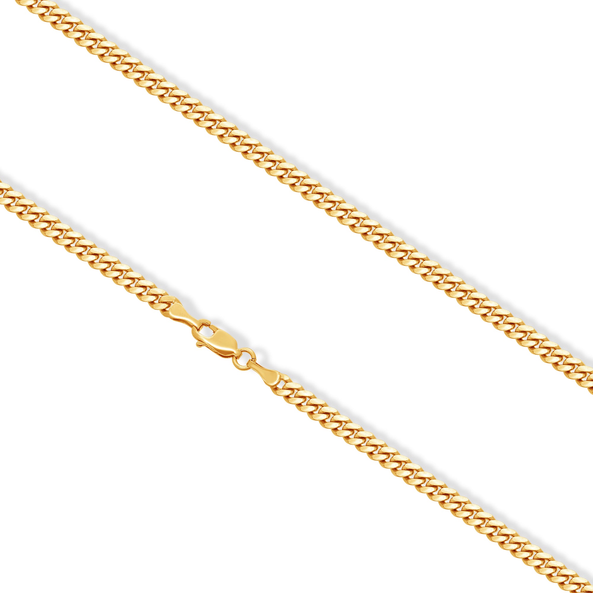 Gold Cuban Link Chain (4.0mm)