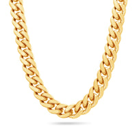 Gold Cuban Link Chain (9mm)