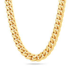 Gold Cuban Link Chain (10mm)