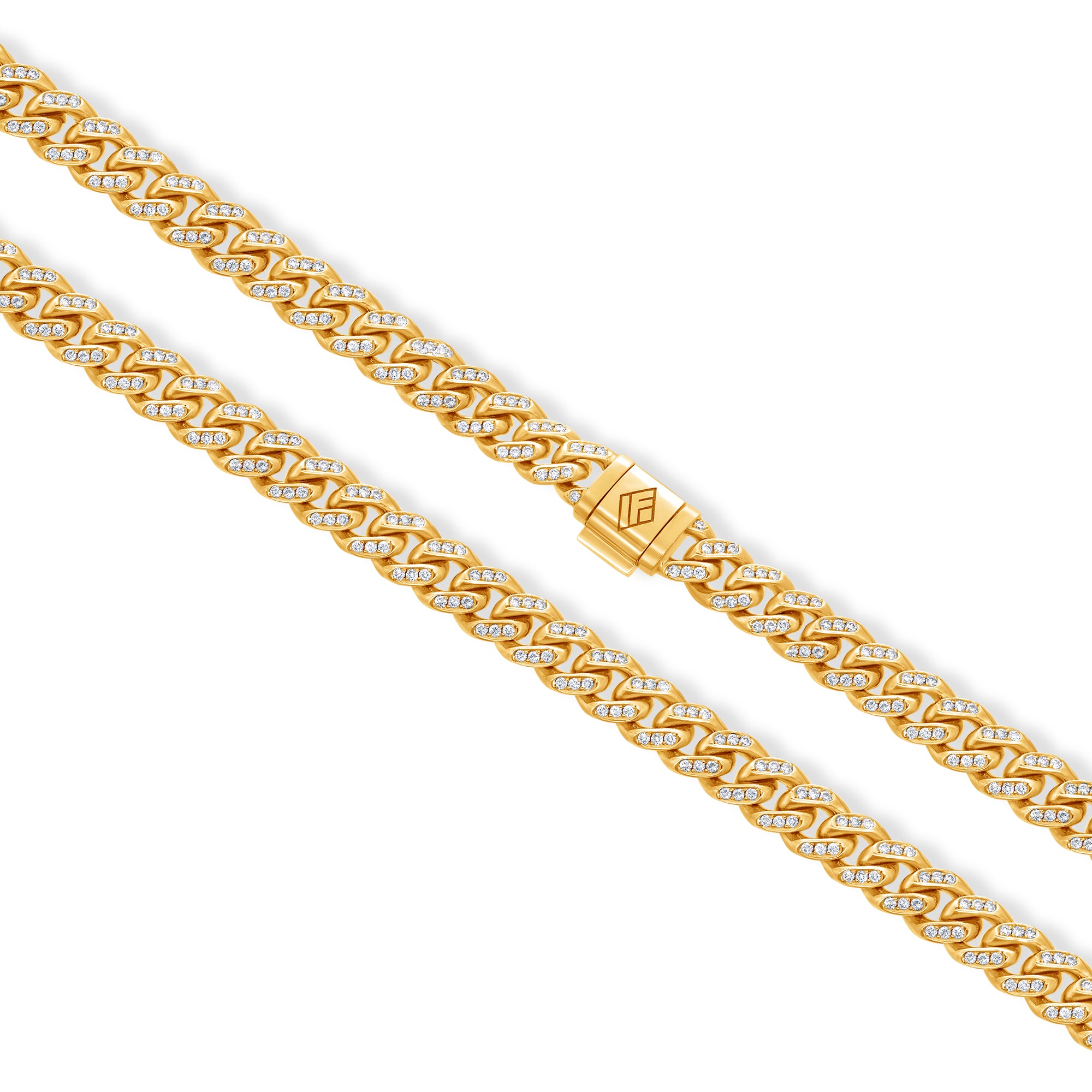 Diamond Cuban Link Chain (7mm)