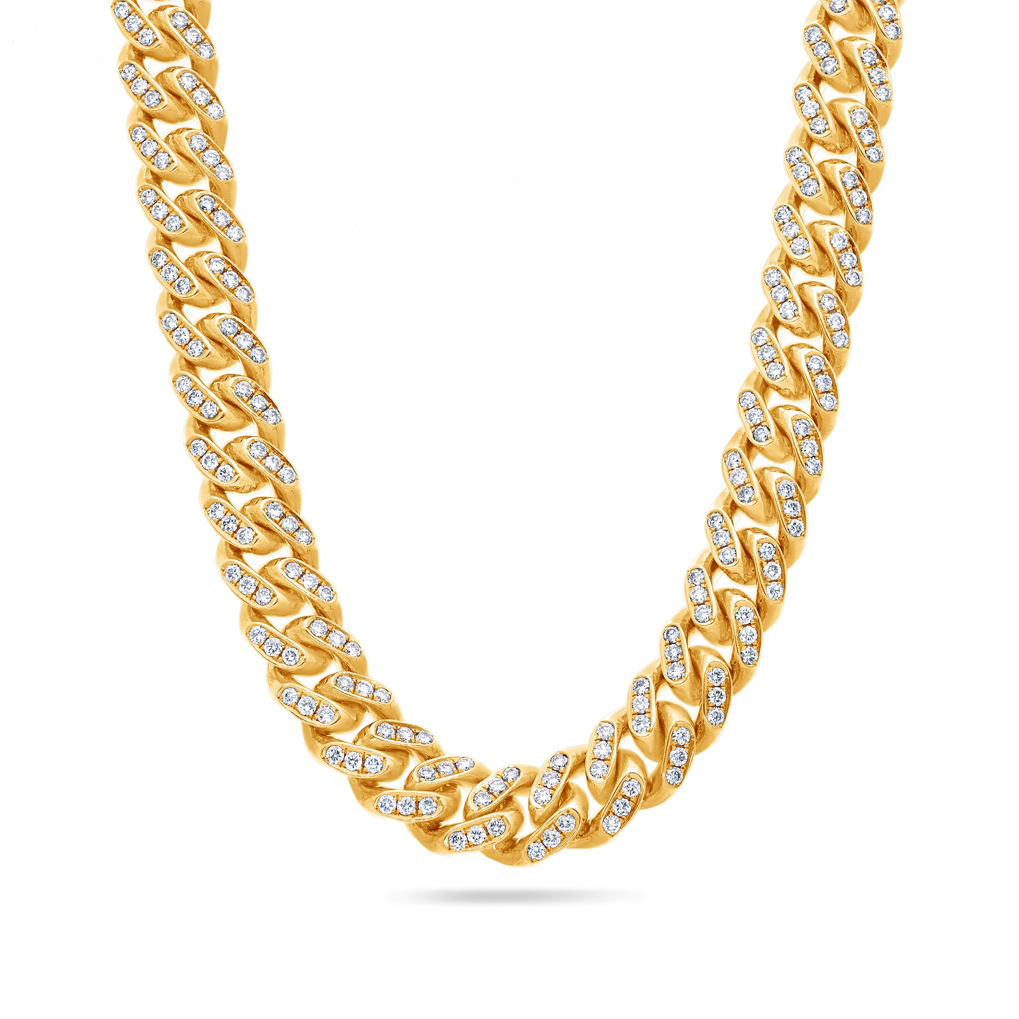 Diamond Cuban Link Chain (9mm)