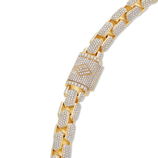 Diamond Moon Link Chain (11mm)