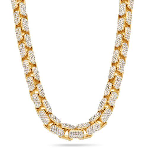 Diamond Moon Link Chain (11mm)