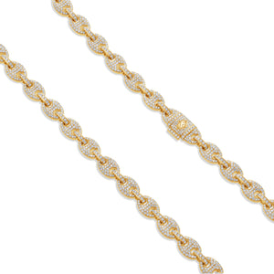 Diamond Ocean Link Chain (7mm)