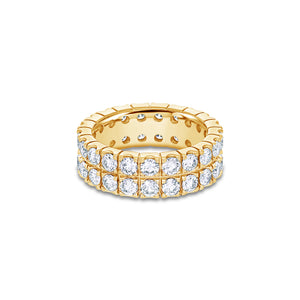Jordan Eternity Ring (2-Row)