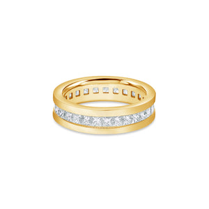 Lenox Eternity Ring (Princess Cut, 1-Row)