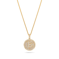 Micro Bitcoin Piece (Fully Iced)