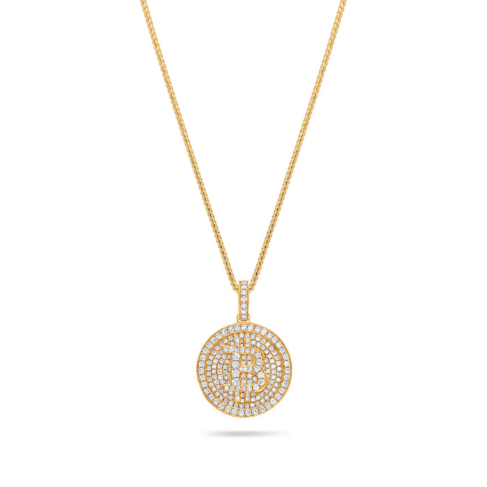 Micro Bitcoin Piece (Fully Iced)