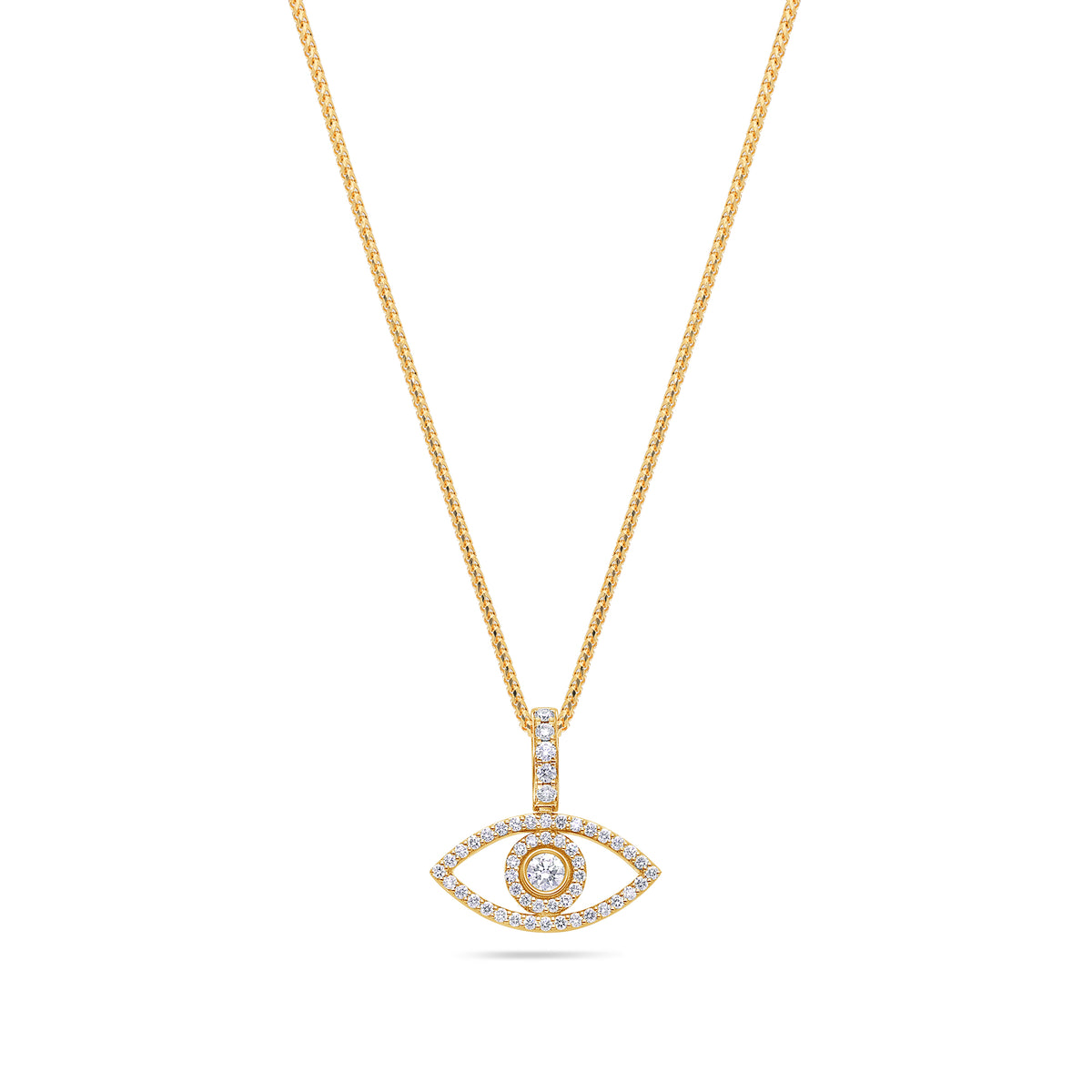 Micro Evil Eye (Fully Iced, Version 2.0)
