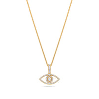 Micro Evil Eye (Fully Iced, Version 2.0)