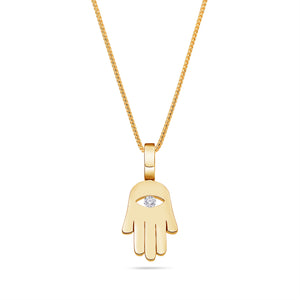 Milli Hamsa Piece (Blessings, Diamond Eye)