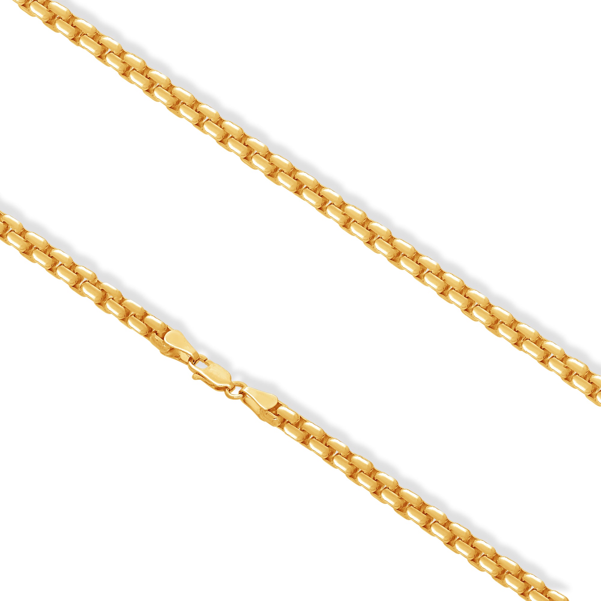 Gold Moon Link Chain (5mm)
