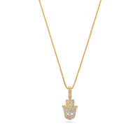 Nano Hamsa Piece (Protection, Fully Iced)