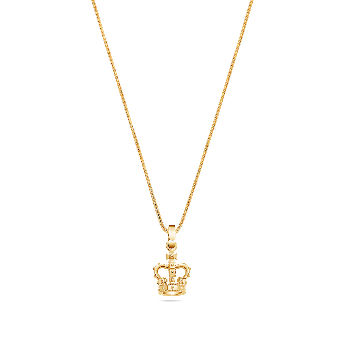 Nano Royal King's Crown Piece (Solid Gold)