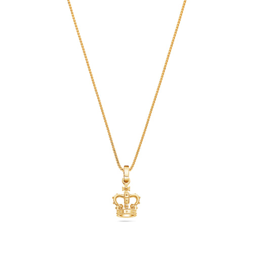 Nano Royal King's Crown Piece (Solid Gold)