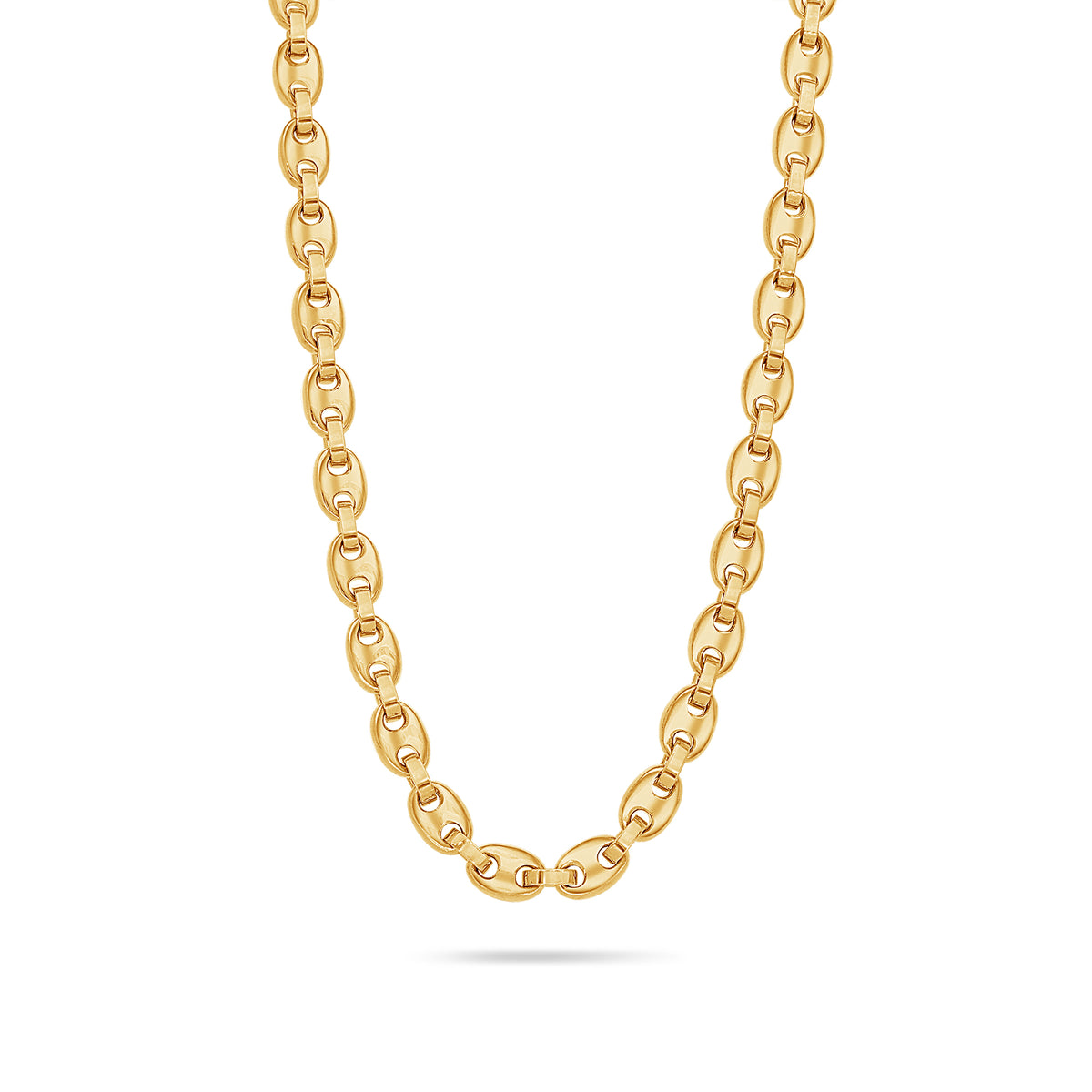 Gold Ocean Link Chain (7mm)