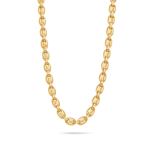 Gold Ocean Link Chain (7mm)