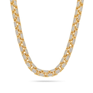 Diamond Moon Link Chain (6.5mm)