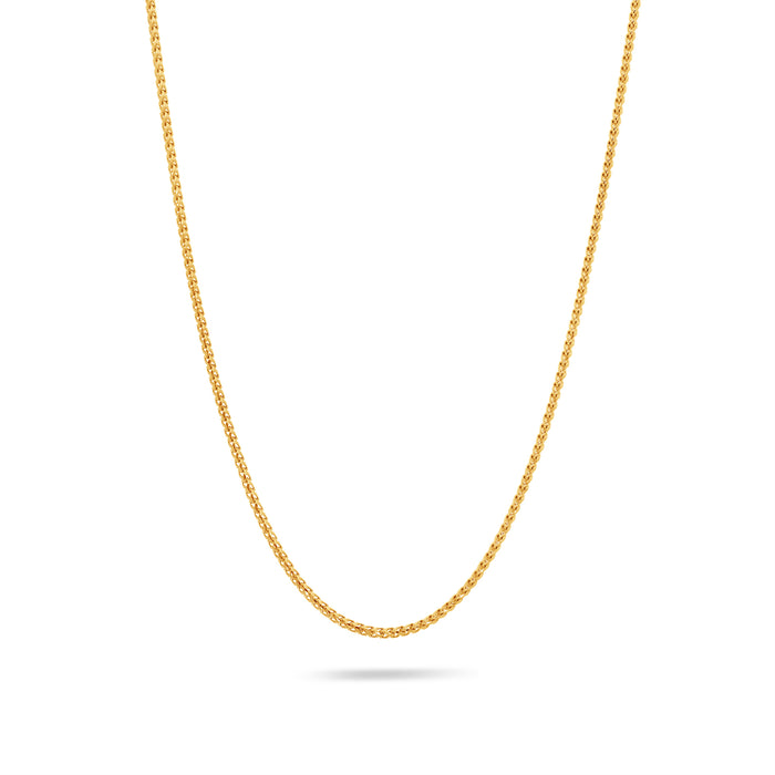Gold Franco Chain (1mm)