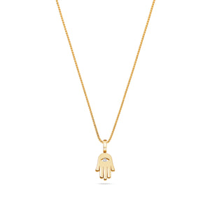 Pico Hamsa Piece (Blessings, Diamond Eye)