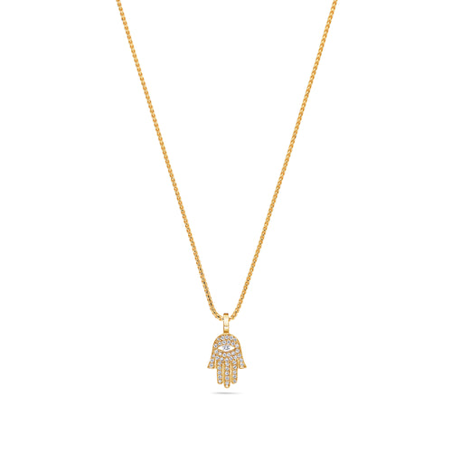 Pico Hamsa Piece (Blessings, Fully Iced)
