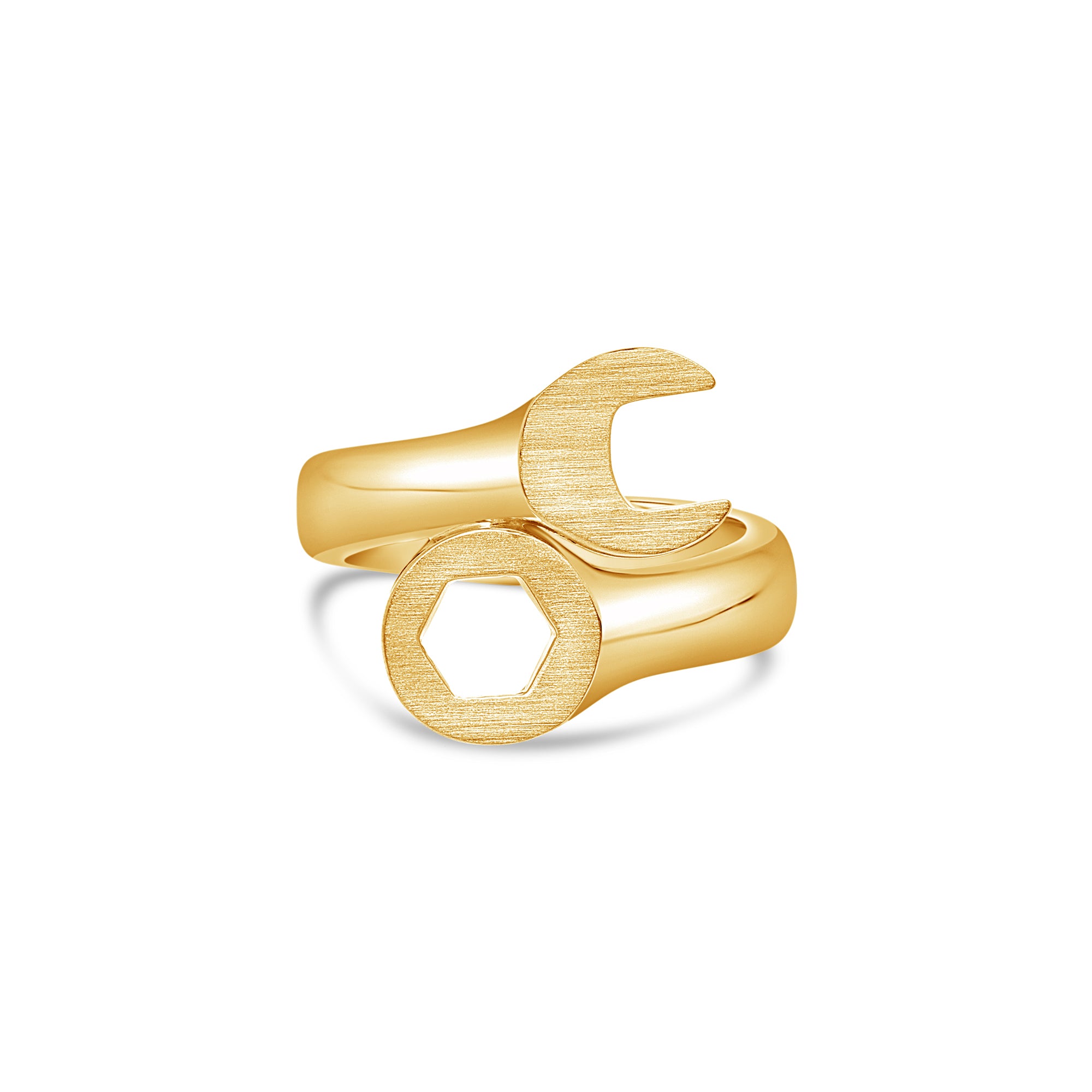 Gold Skater's Ring
