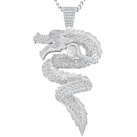 Pendants - XL Dragon Piece (Fully Iced) - ifandco.com