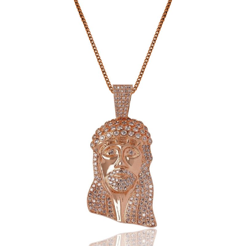 Pendants - Baby Jesus Piece (Kufi, Fully Iced) - ifandco.com