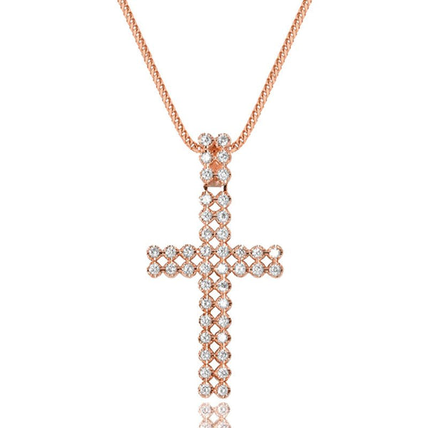 Pendants - Baby Peri Cross - ifandco.com