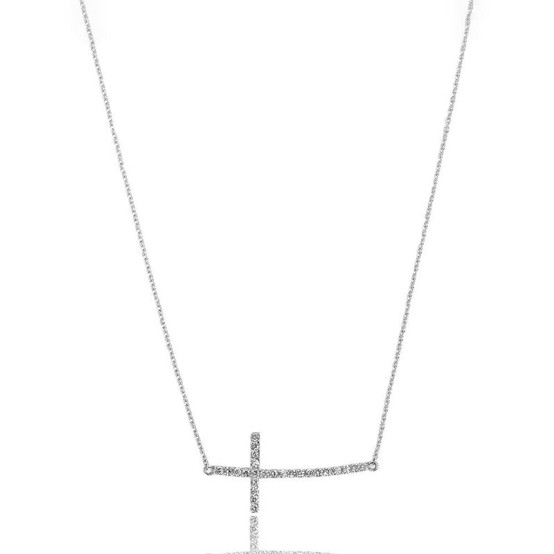 Baby Ally Necklace (14K WHITE GOLD) - IF & Co. Custom Jewelers