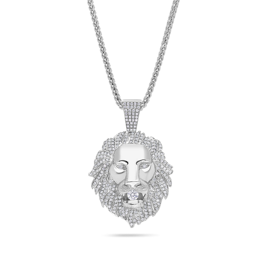 Pendants - Baby Lion Piece (Fully Iced) - ifandco.com