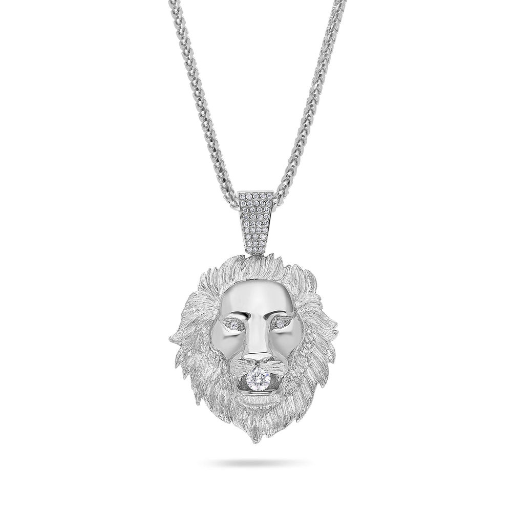 Pendants - Baby Lion Piece (Partially Iced) - ifandco.com