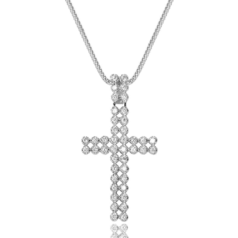 Baby Peri Cross (14K WHITE GOLD) - IF & Co. Custom Jewelers