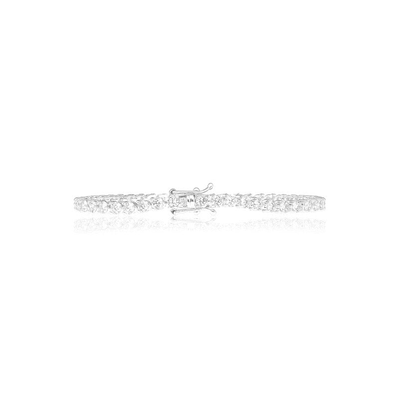 Enzo Diamond Tennis Bracelet (10-Point) (14K YELLOW GOLD) - IF & Co. Custom Jewelers