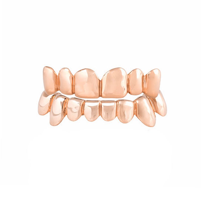 Gold Grill (14K ROSE GOLD) - IF & Co. Custom Jewelers