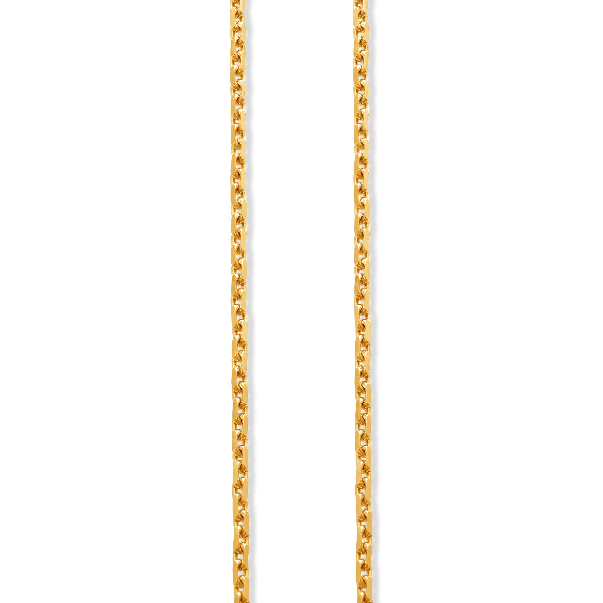 Gold Odin Link Chain (2mm) (14K ROSE GOLD) - IF & Co. Custom Jewelers