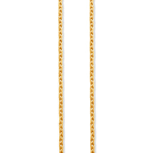 Gold Odin Link Chain (2mm) (14K ROSE GOLD) - IF & Co. Custom Jewelers