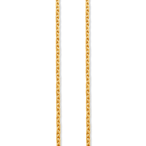 Gold Odin Link Chain (2mm) (14K ROSE GOLD) - IF & Co. Custom Jewelers