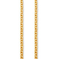 Gold Odin Link Chain (3mm) (14K ROSE GOLD) - IF & Co. Custom Jewelers