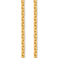 Gold Odin Link Chain (4mm) (14K ROSE GOLD) - IF & Co. Custom Jewelers